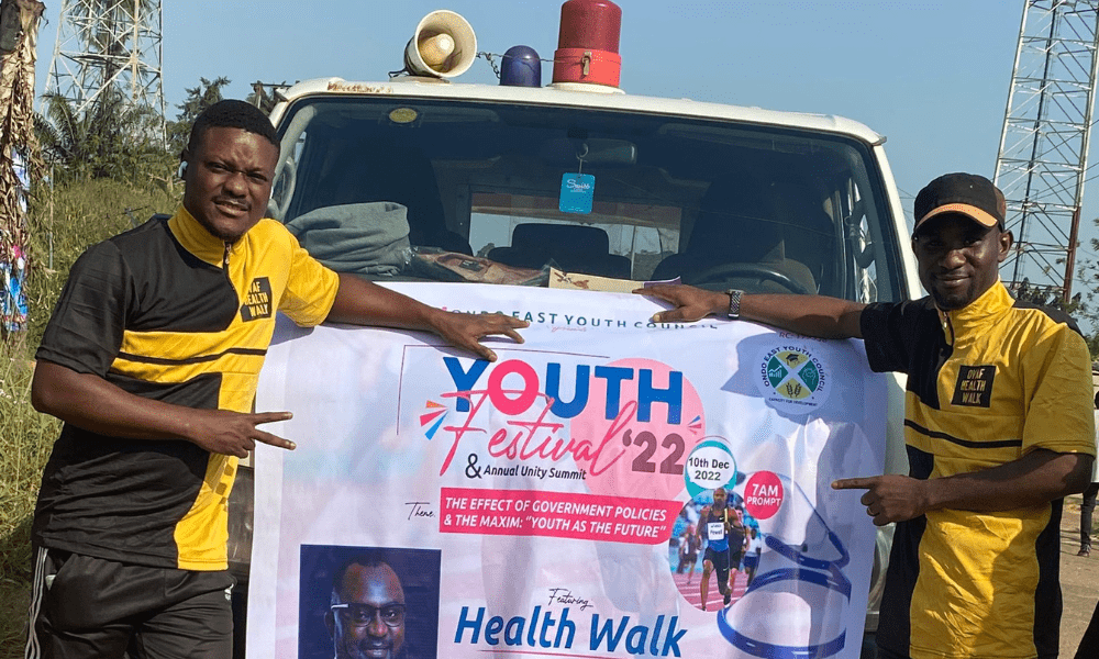 OVAF Health Walk and Awareness at Ondo East Local Government