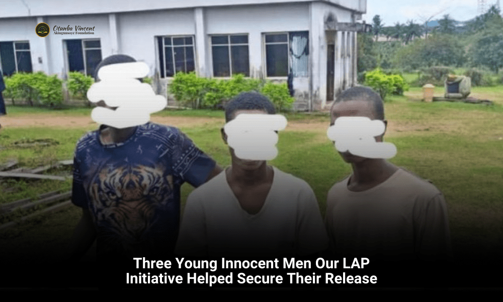 Three Innocent Men Saved by OVAF's Legal Assistance Program